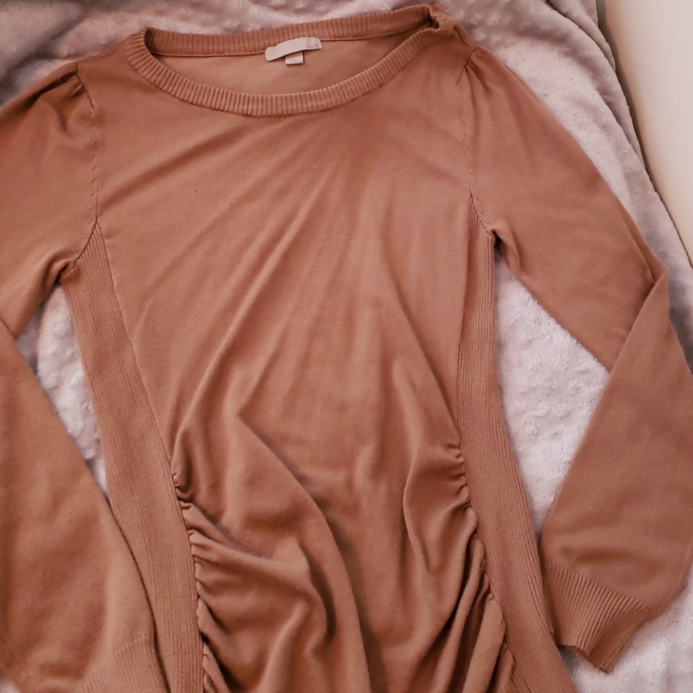 NWOT Long brown sweater
